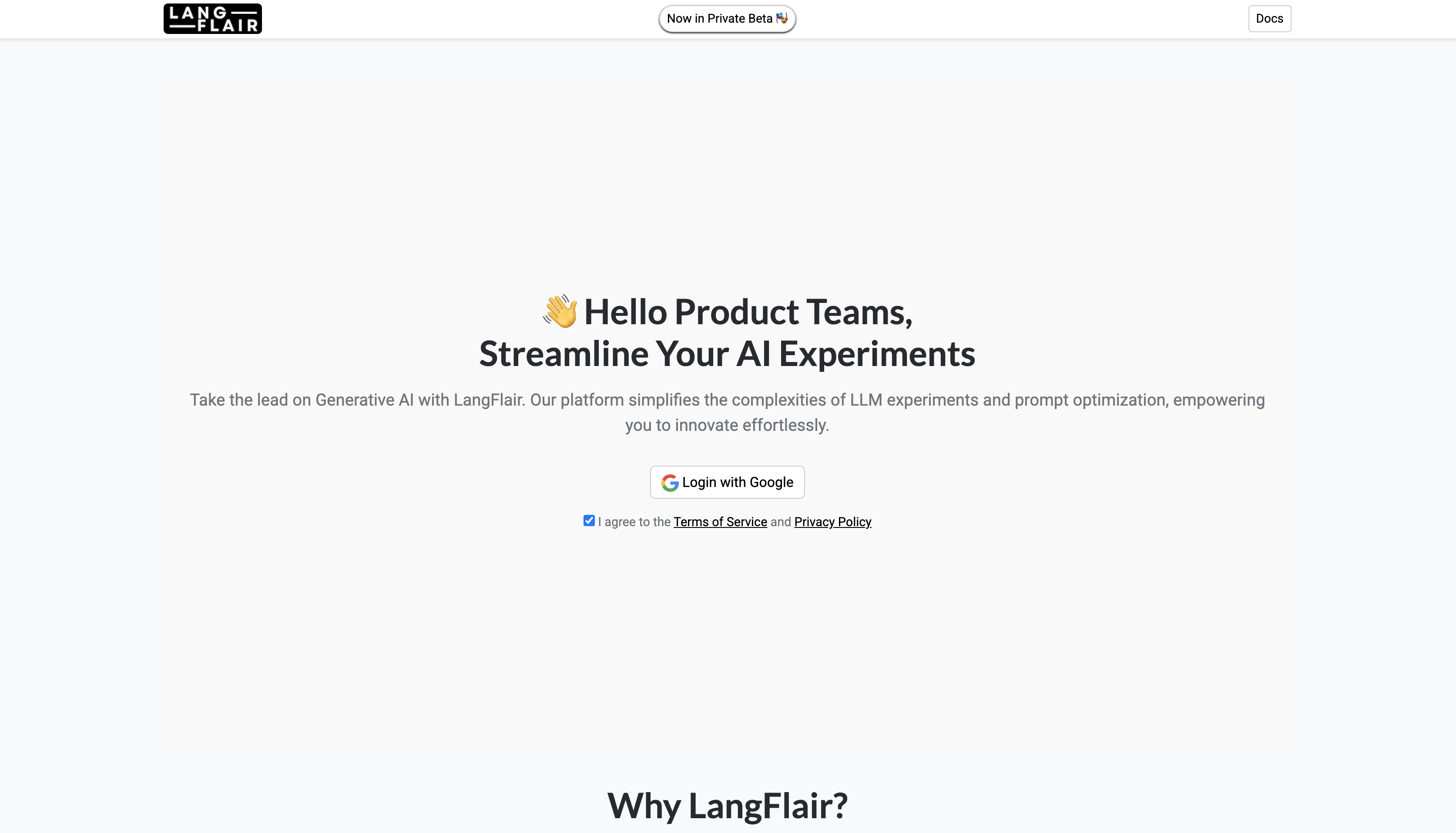 Lang Flair